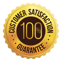 Cat Sitting Surrey Customer satisfaction guarantee badge for cat care Surrey.