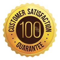 Cat Sitting Surrey Customer satisfaction guarantee badge for cat care Surrey.